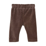 Minymo Velour Broek - Chocolate Chip