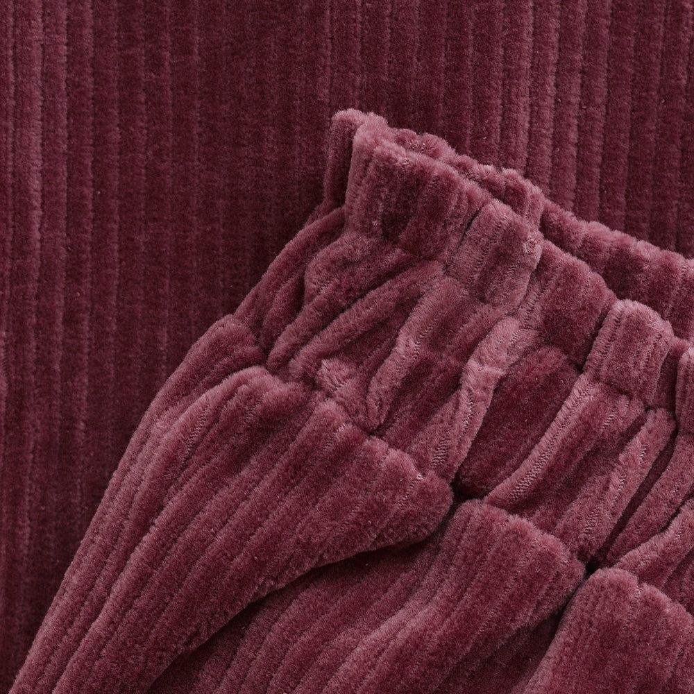 Minymo Velour Broek - Rose Brown