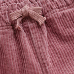 Minymo Velours Broek - Woodrose