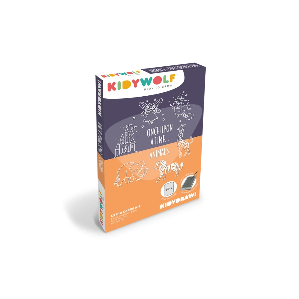 Kidywolf Kidydraw Mini Tekentablet REFILL - Once Upon A Time / Animals