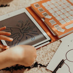 Kidywolf Kidydraw Mini Tekentablet REFILL - Galaxy / Dinosaurs