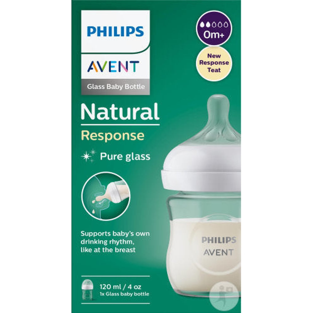 Avent Natural 3.0 Response Zuigfles 120 Ml Glas