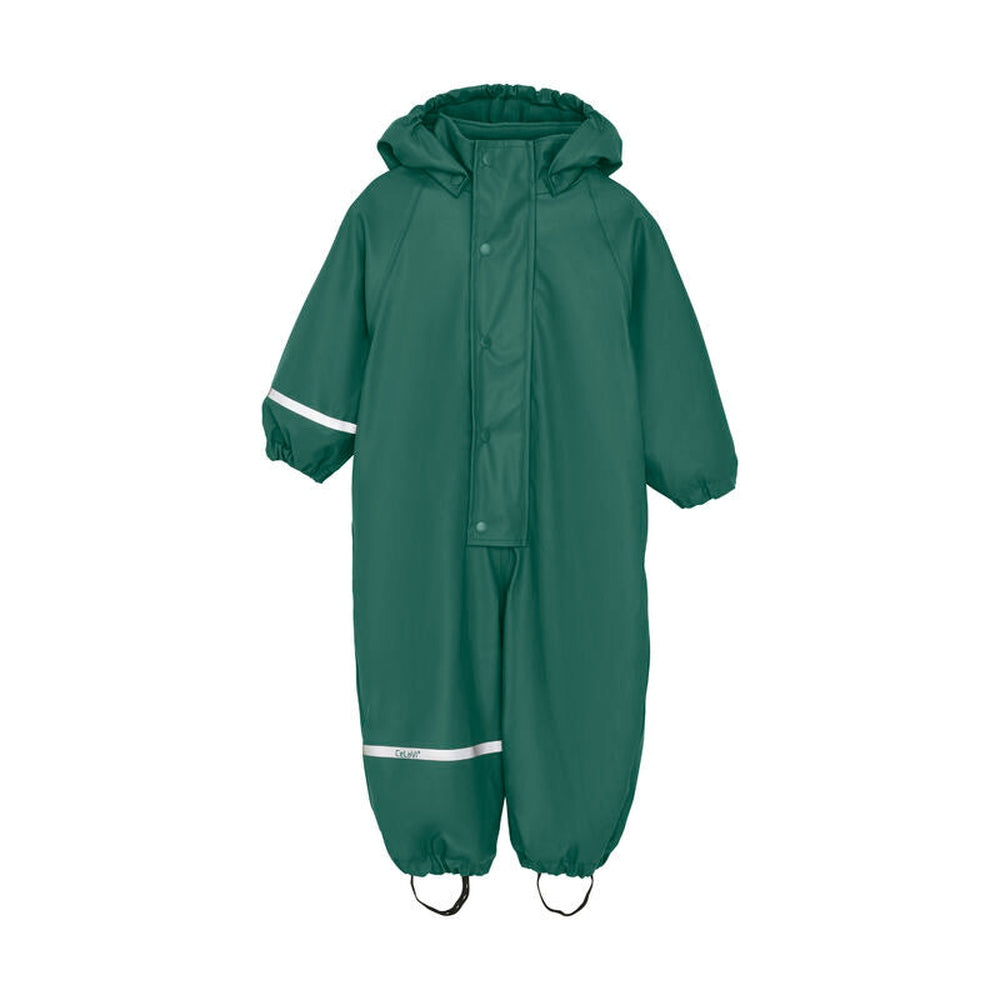 Waterdicht Regenpak Voor Kinderen Van Gerecycled Plastic En Gevoerd Fleece - Smoke Pine