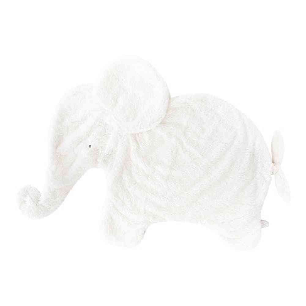 Dimpel Oscar Moppie 82 Cm - Wit | XL Knuffeldoek / Knuffeldekentje Dimpel