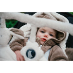 Koeka Baby Wagenspanner Lou - Caffe