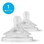 Philips Avent Natural Response Spenen 1 Extra Slow – 2-Pack