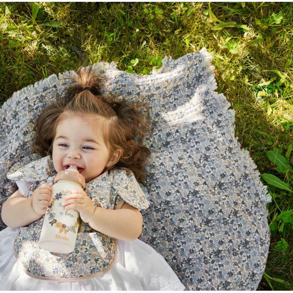 Elodie Slabbetje Met Opvangbakje - Blue Garden