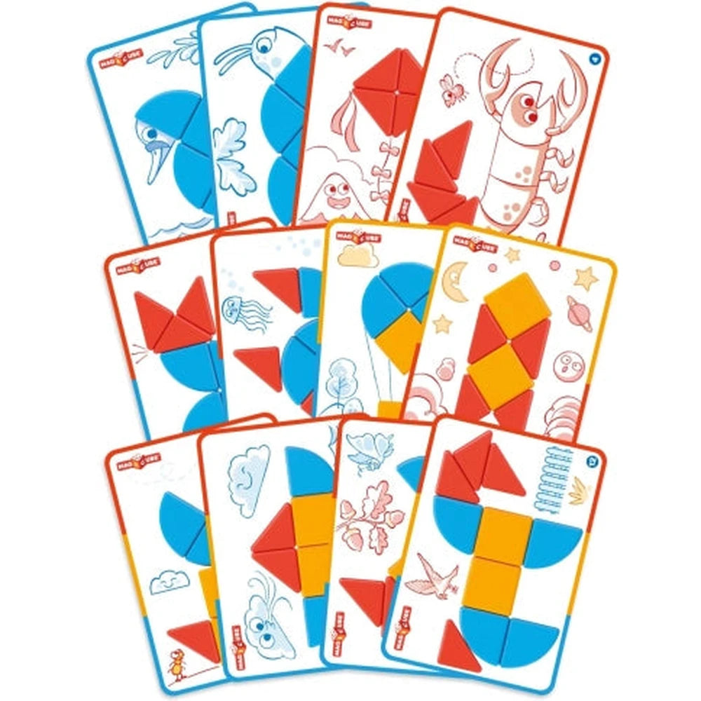 Geomag Magicube Magnetisch Speelgoed Blocks And Cards | 16 Onderdelen