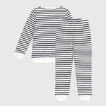 Petit Bateau Pyjama Van Katoenen Badstof Met Strepen