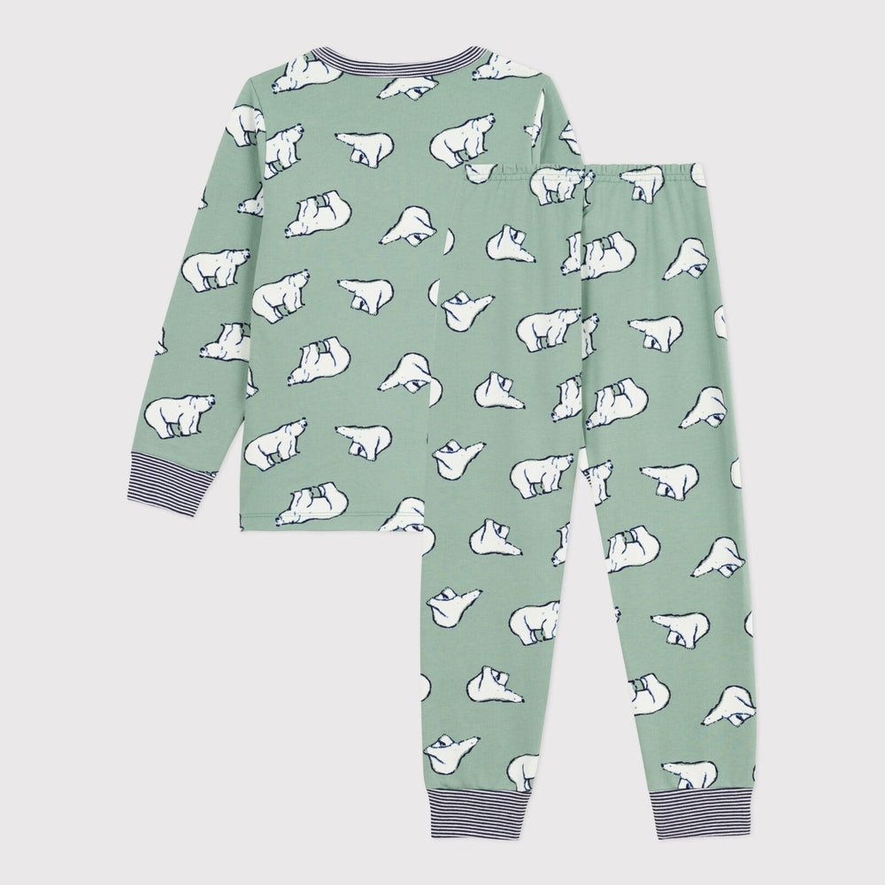 Petit Bateau Kinderpyjama - Ijsberen