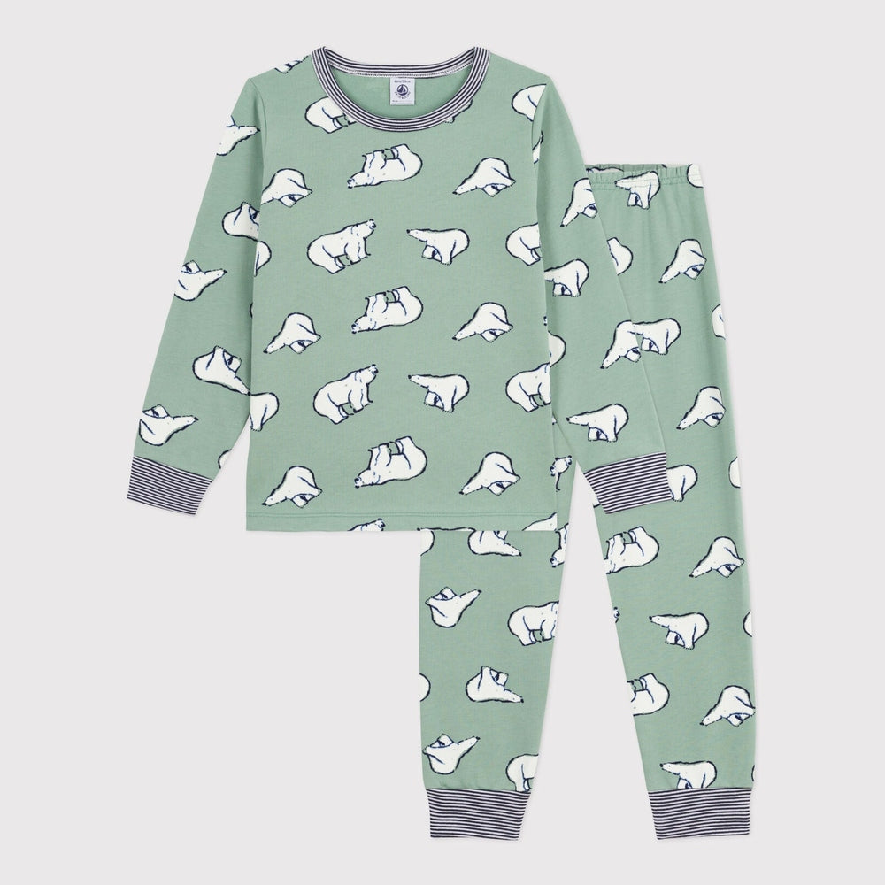 Petit Bateau Kinderpyjama - Ijsberen