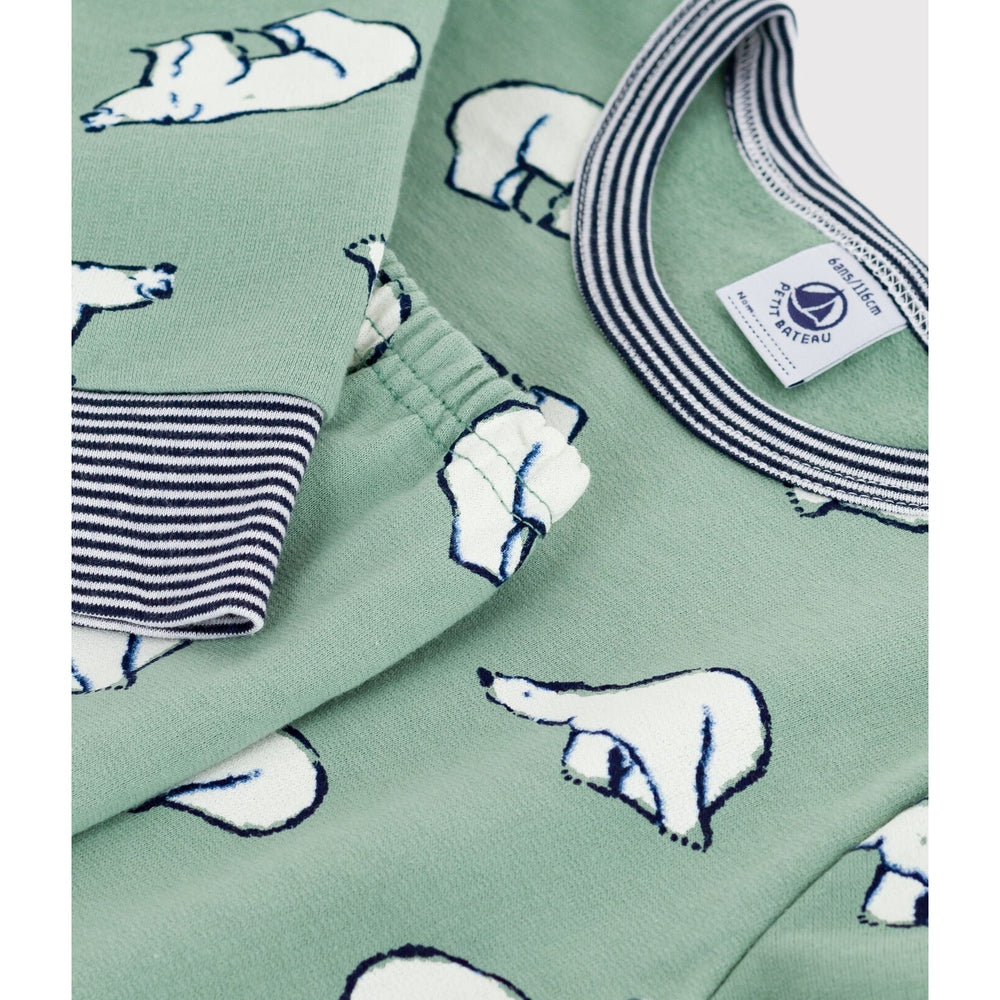 Petit Bateau Kinderpyjama - Ijsberen
