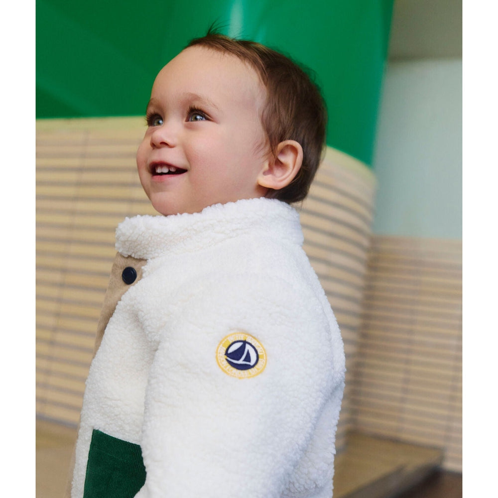 Petit Bateau Baby Sherpa Jas