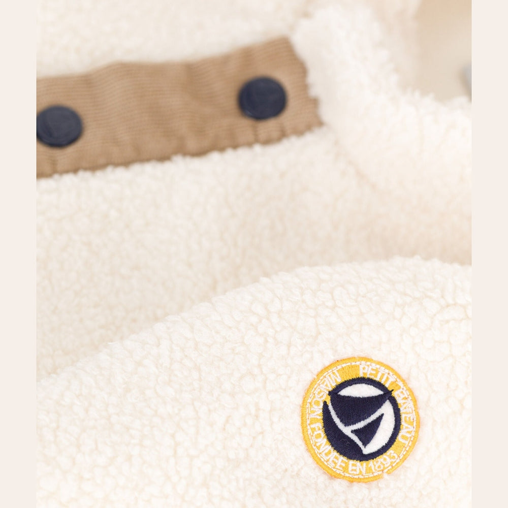 Petit Bateau Baby Sherpa Jas