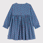 Petit Bateau Jurk Met Lange Mouwen - Appeltjes