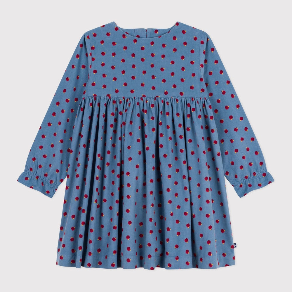 Petit Bateau Jurk Met Lange Mouwen - Appeltjes