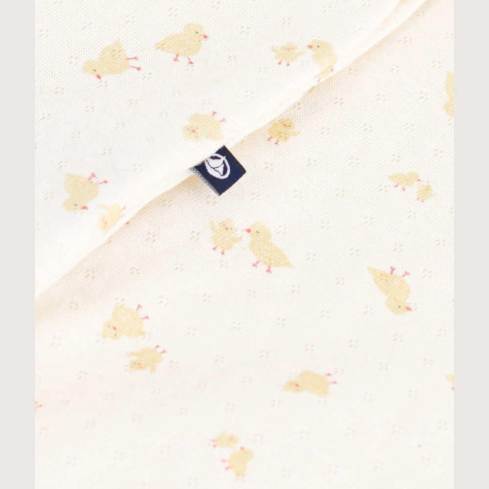 Petit Bateau Katoenen Kruippakje - Kuikentjes