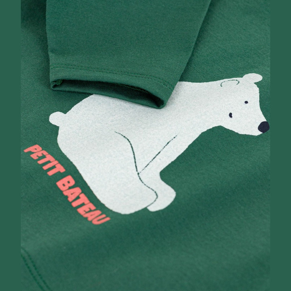 Petit Bateau T-shirt van Katoen Lange Mouwen