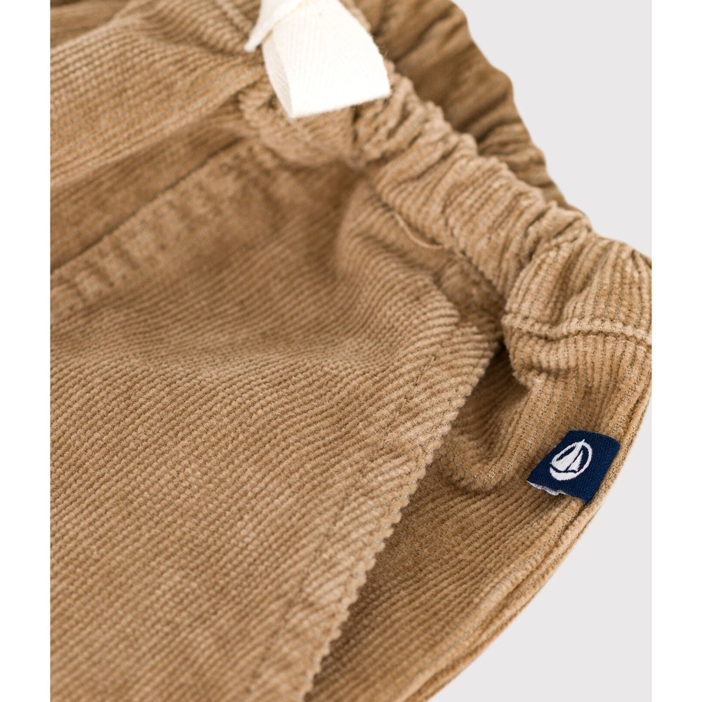 Petit Bateau Fluwelen Broek - Beige
