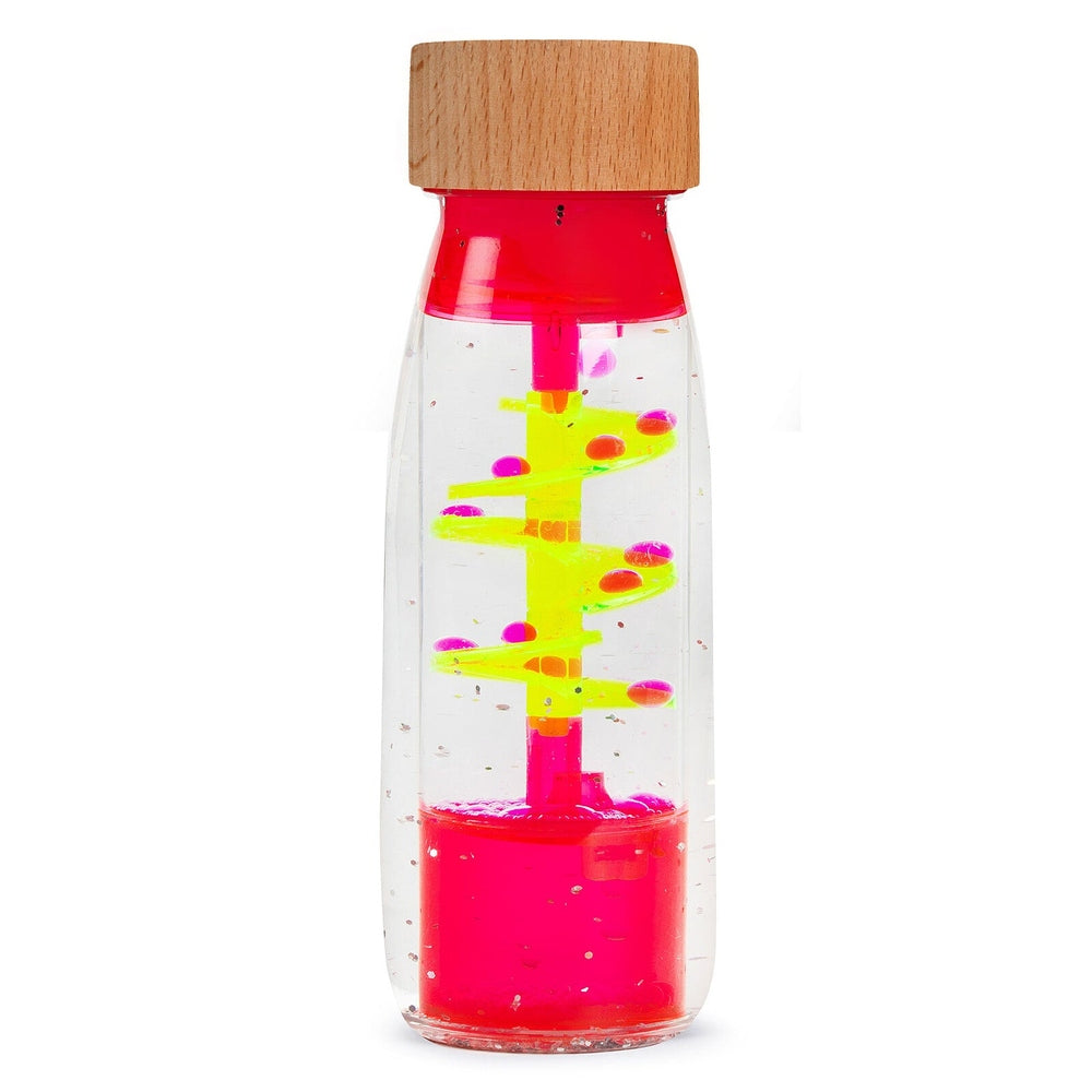 Petit Boum Sensorische Fles Spiraal Roze