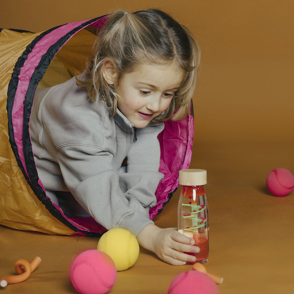 Petit Boum Sensorische Fles Spiraal Roze