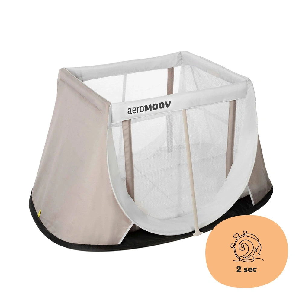 Aeromoov Reisbed Instant Travel Cot voor Baby en Peuter - White Sand