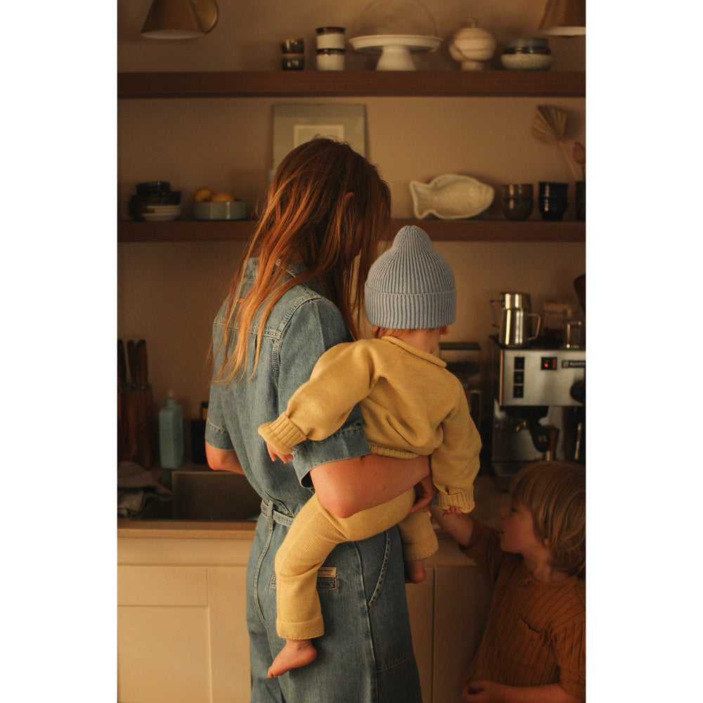 Beanie Fonzie Light Blue