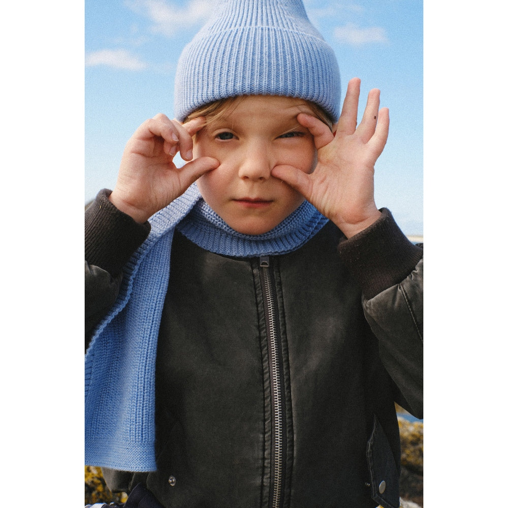 Beanie Fonzie Light Blue