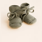 Hvid Original Booties 0-9m - Artichoke