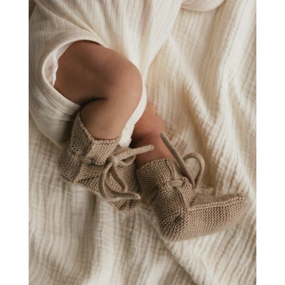 Hvid Original Booties 0-9m - Sand