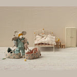 Maileg Babymuis In Reiswieg - Roos