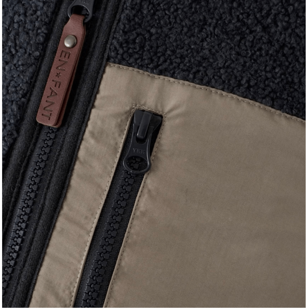 En Fant Teddy Jas - Blauw/Beige