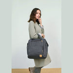 Lässig Goldie Up Green Label Wrap Rugzak Luiertas - Anthraciet