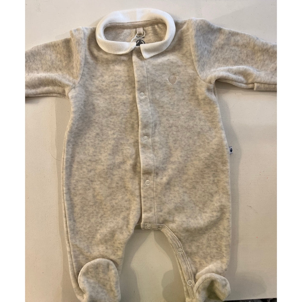 Petit Bateau Babypyjama In Velours