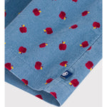 Petit Bateau Jurk Met Ruches - Appeltjes