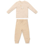 Little Dutch Tweedelige Pyjama - Natural Stripes