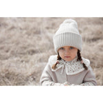 Elodie Details Wollen Beanie Muts Creamy White