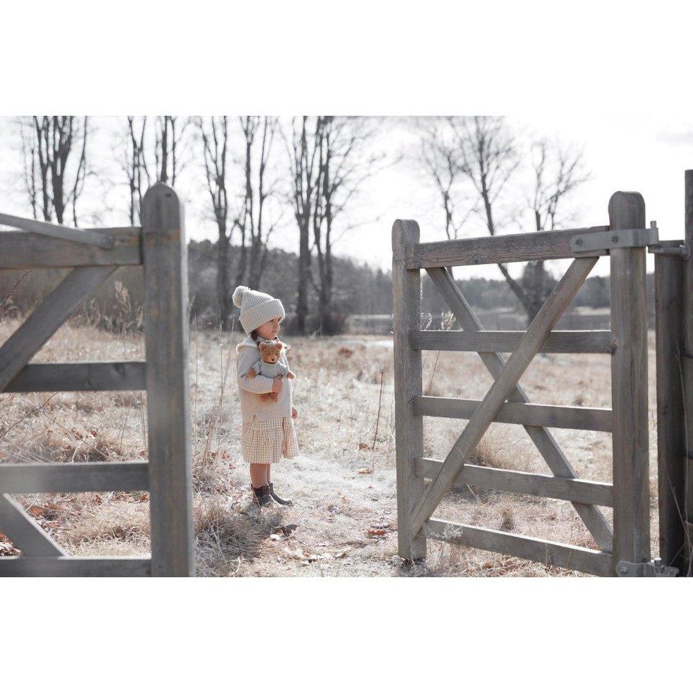 Elodie Details Wollen Beanie Muts Creamy White