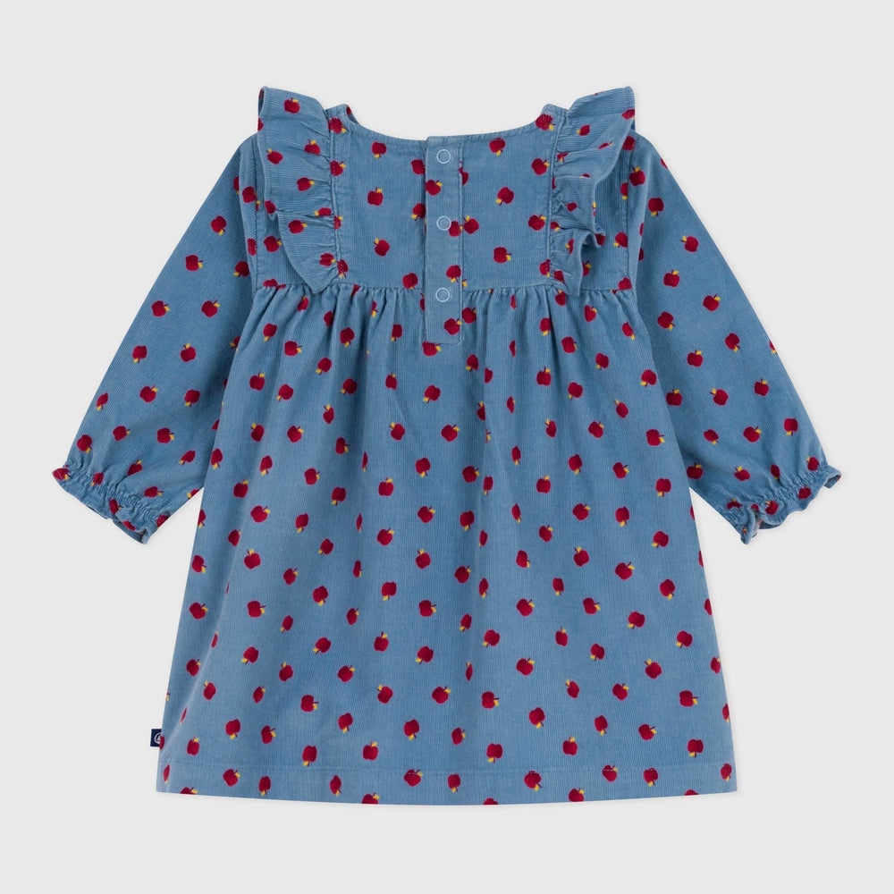 Petit Bateau Jurk Met Ruches - Appeltjes