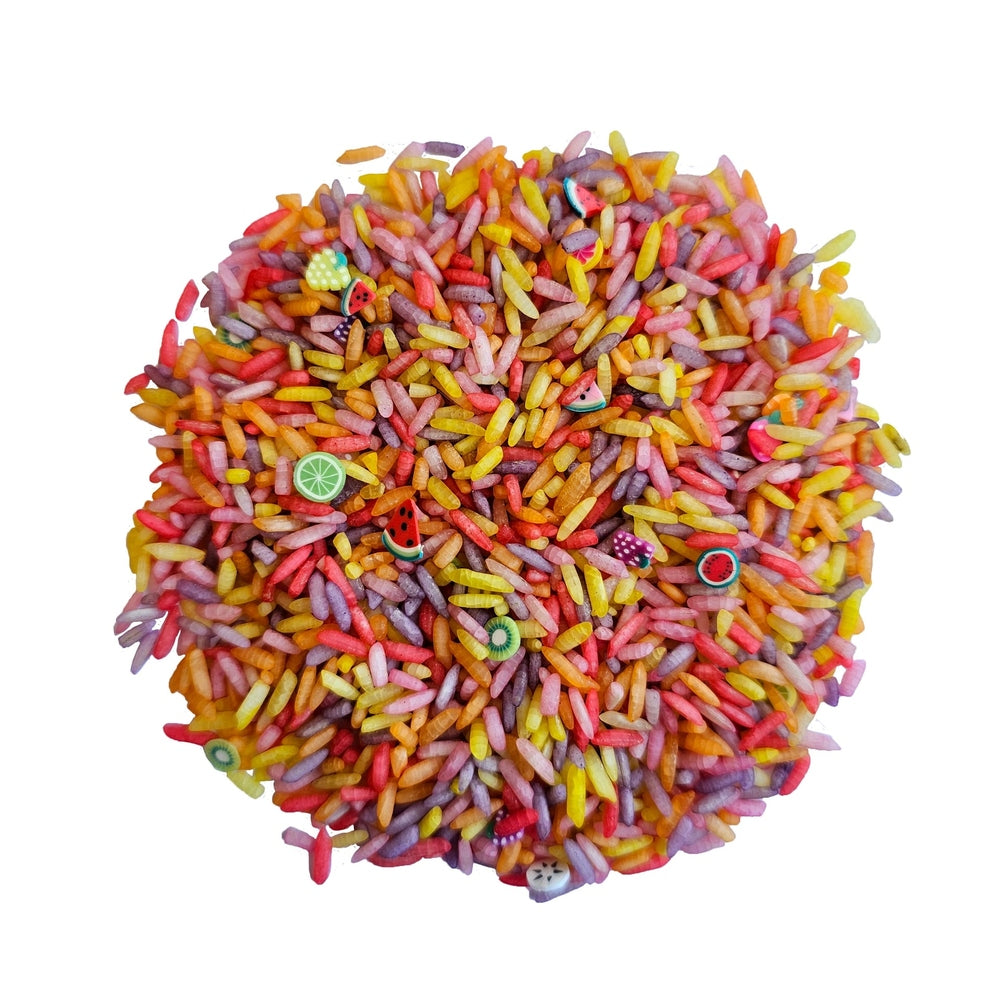 Grennn speelrijst fruitmix 750 gram