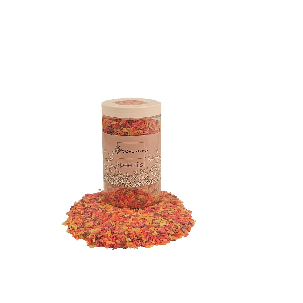 Grennn speelrijst fruitmix 750 gram