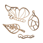 Grennn vlinder cyclus uitsteker