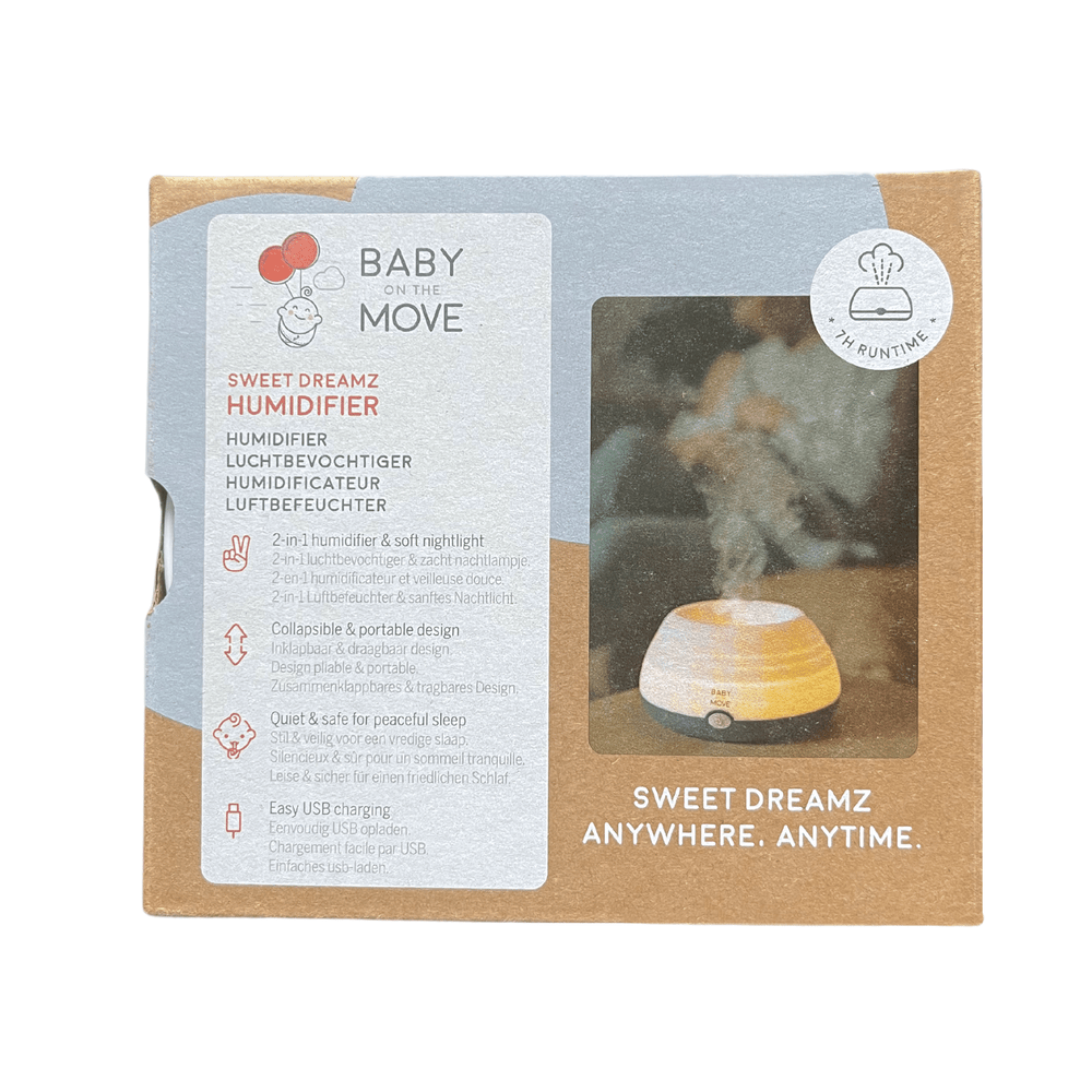 Baby on The Move Luchtbevochtiger met zacht nachtlampje - Sweet Dreamz Denim