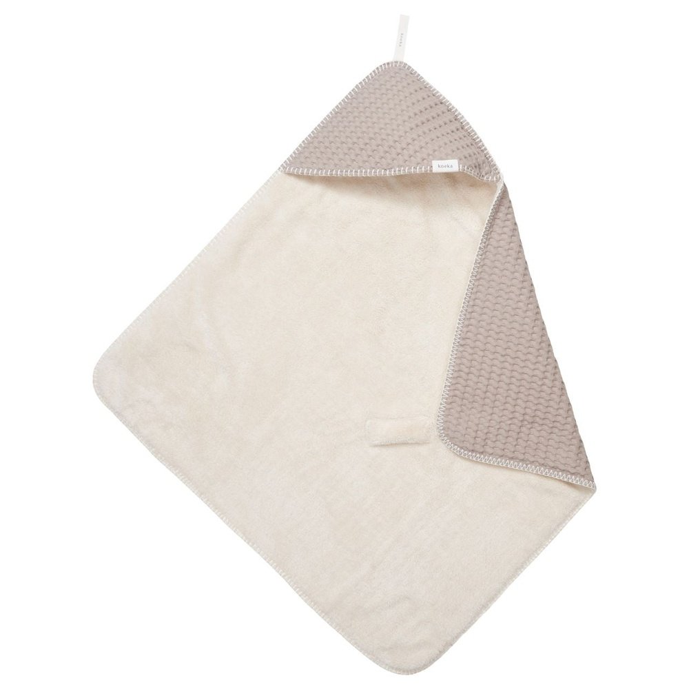 Koeka Wrap Blanket Teddy Waffle - Clay | Swaddle Blanket