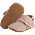 Wollen slippers - vieux rose -
