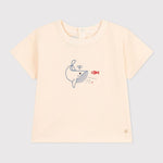 T-shirt Met Korte Mouwen In Lichte Jersey Voor Baby’s