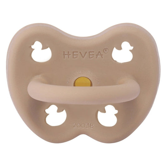 Hevea Fopspeen Orthodontisch 3-36 M - Tan Beige