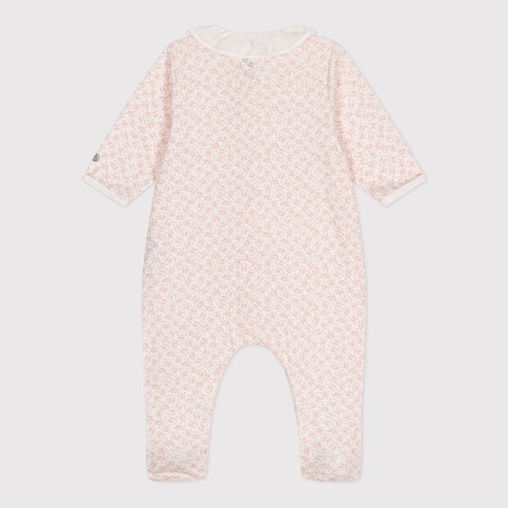 Katoenen Baby Pyjama met Bloemenprint