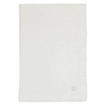 Muslin Fringe Deken Wieg 75x100cm - Ivory