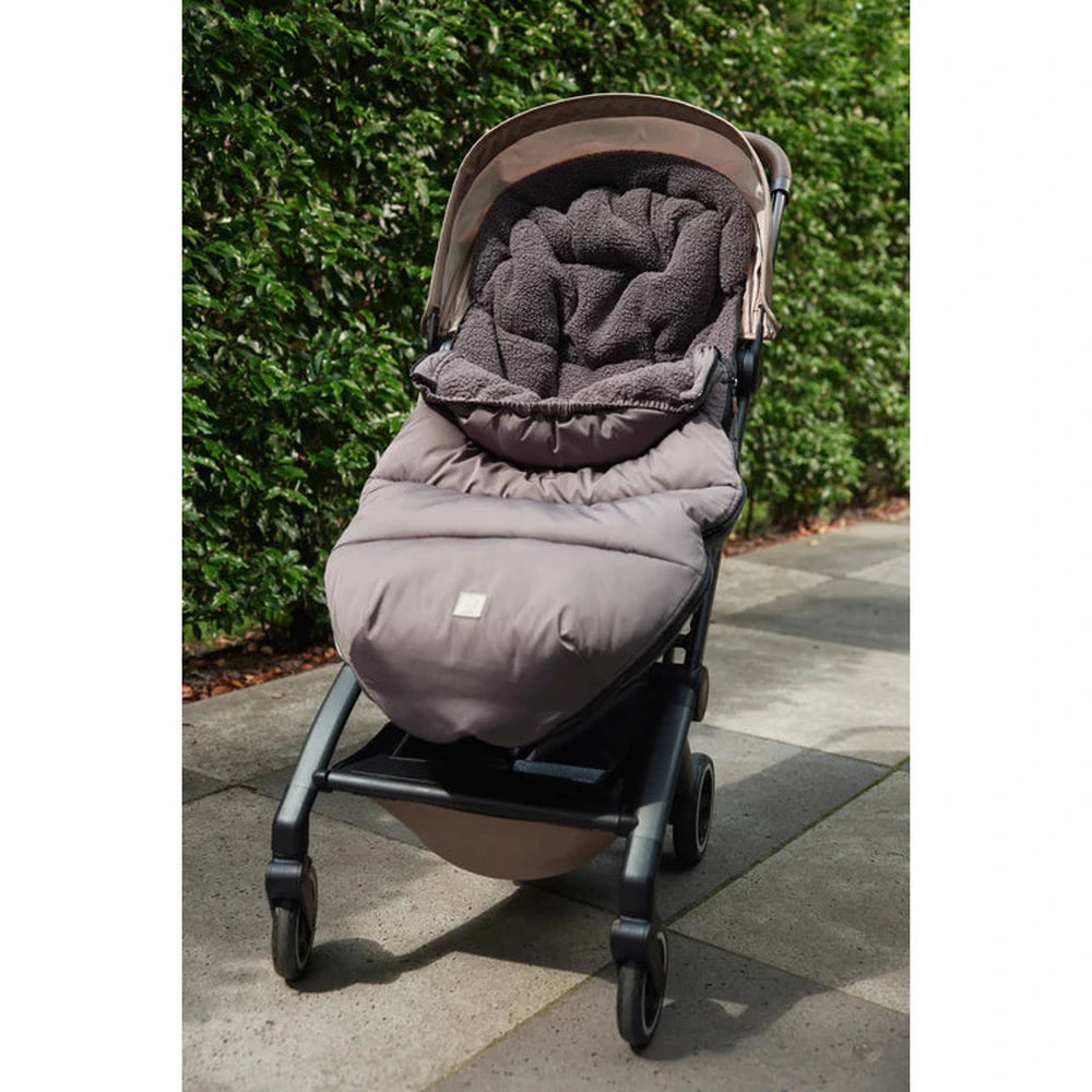 Jollein Voetenzak Buggy / Kinderwagen - Puffed Grey